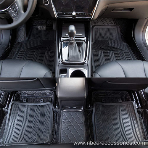 Non-Slip All Season Car Floor Mats Black